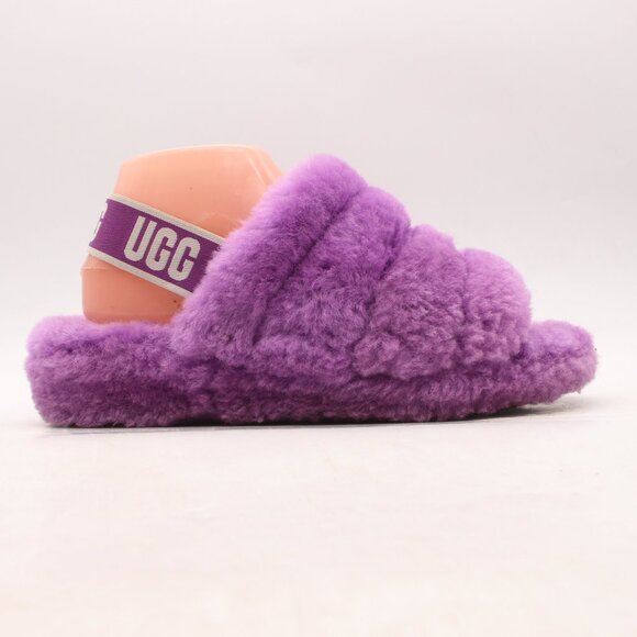Fluffy Ugg Purple Slippers UGG Kids' Fluff Yeah Slide Slippers